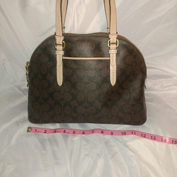 Coach Cora Domed Satchel - Picture 7 of 8